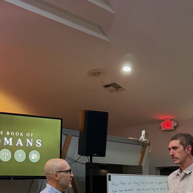 A Bible study on the Book of Romans at The Well